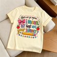 thumbnail image 4 of Here We Go Again Teacher Shirt, I Mean Welcome Back to School T-Shirt, Funny Back to School Gift for Women Teachers, 4 of 6