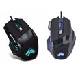 thumbnail image 2 of homeholiday 5500DPI LED Optical USB Gaming Mouse Luminous Wired 7/6 Button Gamer Laptop PC Computer Mice, 2 of 9
