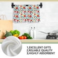 thumbnail image 3 of Numjaw Floral Casserole Carrier with Microfiber Kitchen Dish Towels, Casserole Carriers for Hot or Cold Food, Thermal Food Warmer Bag, Vintage Dish Carrier Bag for Picnic Travel, 3 of 9