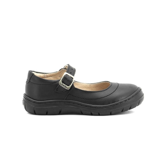 Zapato Escolar Para Niña Piel Dogi Soporte Arco Suela Cosida negro 24