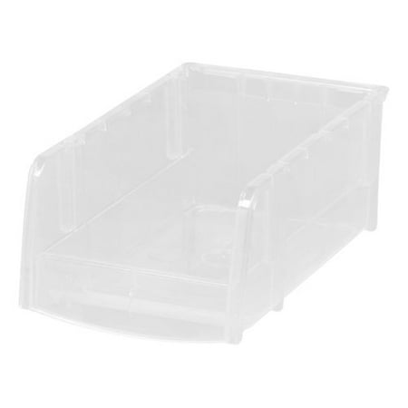 iris stacking bin clear storage