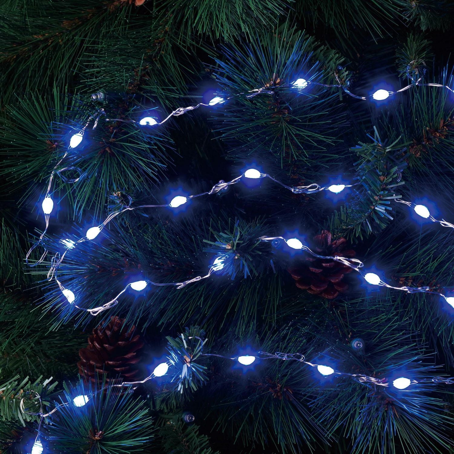 Holiday Time BO 30 LED RGB Fairy Lights, RGB 6 colours