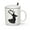 Deer-1, variant on Ceramic Mug Cool Deer Design with Spoon and Lid