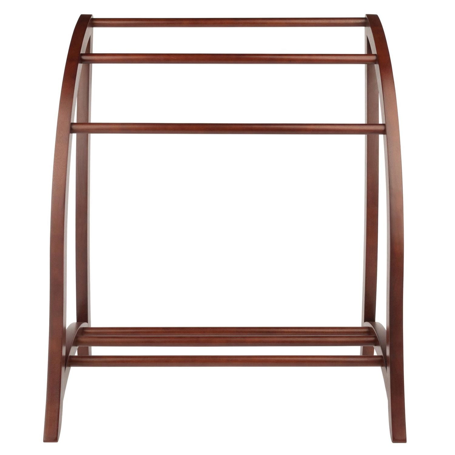 Winsome Quilt Rack in walnut finish - 94036