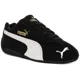 thumbnail image 1 of PU & MA Speedcat LaceUp Suede Driving Womens Sneakers In Black White US 5 - 12, 1 of 6