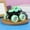 Green, variant on Fjnjuu Monster Truck Toys Toy Car for Kids Ages 3-8 Double Sided Friction Power Car Flip Shock Withstand Sluggishness Car Birthday Gift Suitable for Aged 3 and Above