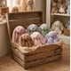 thumbnail image 3 of Juguetes de peluche de conejito de Pascua de 9,8 pulgadas, color verde salvia, peludos y holgados, animales de peluche de conejito de color sólido, peluches de eucalipto difusos para decoración, 3 of 8