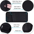 thumbnail image 5 of Car CD Case Holder, Vehicle Sun Visor Organizer for Cars with 12 DVD Storage Sleeves, 1 Mesh Pocket, 1 Pen Holder and Elastic Strap, Black, 5 of 7