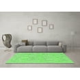 thumbnail image 3 of Ahgly Company Indoor Rectangle Solid Green Modern Area Rugs, 8' x 10', 3 of 4