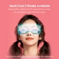 thumbnail image 2 of Hipee Smart Steam Eye Mask Portable Rechargeable Eye Heat Mask Eye Mask with Warm/Cool Modes, 2 of 8