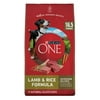Purina ONE Natural Dry Dog Food, SmartBlend Lamb & Rice Formula - 16.5 lb. Bag