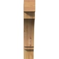 thumbnail image 4 of Ekena Millwork 4"W x 22"D x 22"H Imperial Block Rough Sawn Bracket, Western Red Cedar, 4 of 25