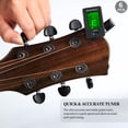 thumbnail image 2 of Afinador con clip Sound Harbor para guitarra, bajo, ukelele y violín, 2 of 6