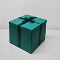 thumbnail image 4 of Caja de Regalo YINUOYOUJIA 30x30x25 cm Verde con Set de Cinta, 4 of 6