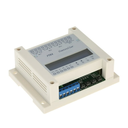 Mixture Control Solenoid DC6-40V 4-Channel 99 Steps Programmable Digital Time Relay Timer Controller Delay Module Solenoid Valve Control LCD Display ()