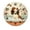 FFclock131, variant on ZXCXRQFa Green Frog On Trees Clock Wall Decor Battery Operated Floral Clocks Spring Wall Clocks Round Desk Clock 10 in Non Ticking Analog Bathroom Clocks