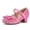 Light Pink, variant on Kushyshoo White Girls Dress Shoes Mary Jane 1.5in Low Heel Pumps Wedding Party Princess 11M