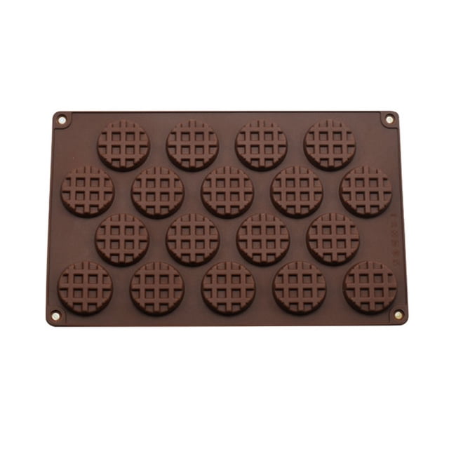 fheaev Chocolate Small Rectangular Molds Cake Baking Molds