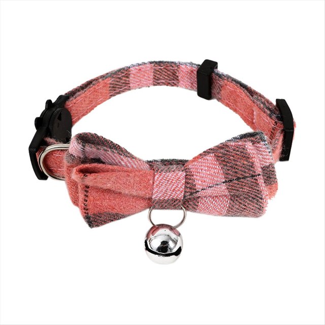E-Cute Collar para Gatos Collares para Perros y Cachorros Pequeños Collar con Lazo para Gatitos Collar con Lazo y Campana para Perros y Gatos
