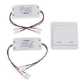 thumbnail image 1 of Milaget 2CH 433 RF Smart Switch Light Switcher Portable Remote Controller for Home, 1 of 9