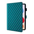 thumbnail image 2 of for Xiaomi Redmi Pad 2 Pro 12.1/Poco Pad M1 12.1 Inch 2025 Case, Rhombus Pattern Multiple Viewing Angles Stand Slim Folio Cover (Green), 2 of 6
