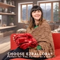 thumbnail image 3 of Manta poncho EzRallora Boho Chic, portátil, marrón, 3 of 7