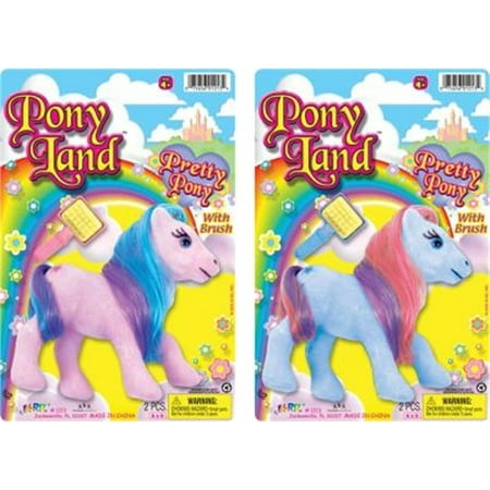 UPC 075656012134 product image for Pony Land Pretty Pony, PartNo 1213, by Ja-Ru Inc., Toys, Girls - Playsets & Figu | upcitemdb.com