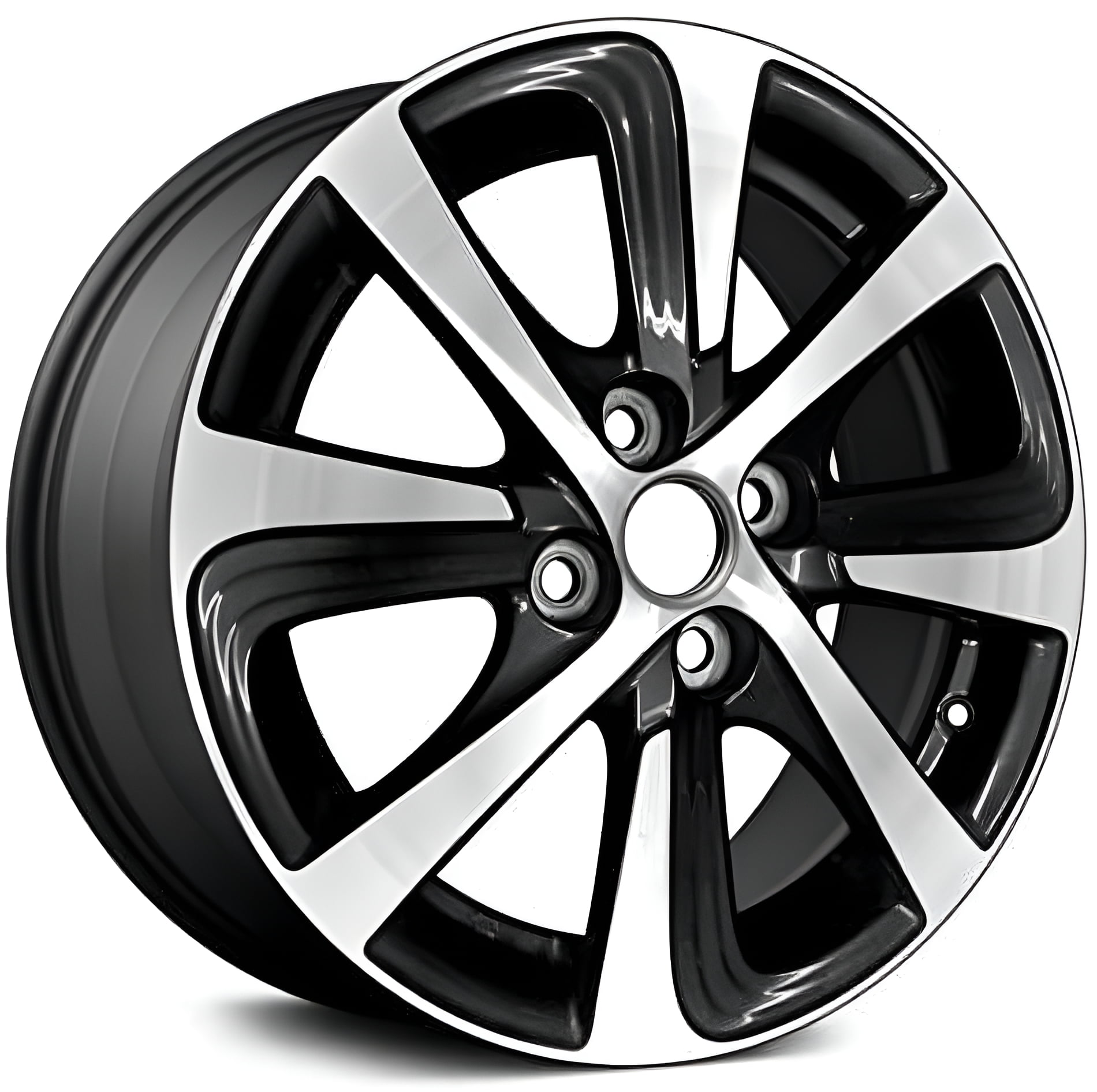 Jante 15 inch Aluminum Wheel Rim for 2018 Toyota Prius, 4 Lug