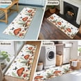 thumbnail image 5 of Runner Rug 2 x 6 Ft, Spring Mushrooms Washable Non-Slip Floor Mat for Kitchen Hallway/Entryway, Farmhouse Pastoral Botanical Watercolor Long Kitchen Runner Area Rugs for Living Room, Low-Profile, 5 of 8