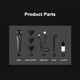 thumbnail image 5 of Kemei Cordless Hair Trimmer0mm Clipper Professional Electric Cutting Machine, 5 of 5