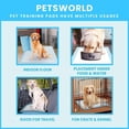 thumbnail image 5 of PETSWORLD Extra Large Potty Pads for Dogs, Odor Eliminating Pee Pads, Gigantic XL Dog Pads, 5 Layer Ultra Absorbent Technology Won't Leak, Extra Thick Disposable Pads, 30" x 36", 50 Count, 5 of 6