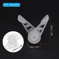 thumbnail image 2 of Unique Bargains 360 Degree Plant Stem Training Clips, 30 Pcs Adjustable Plant Bender, Clear, 2 of 6