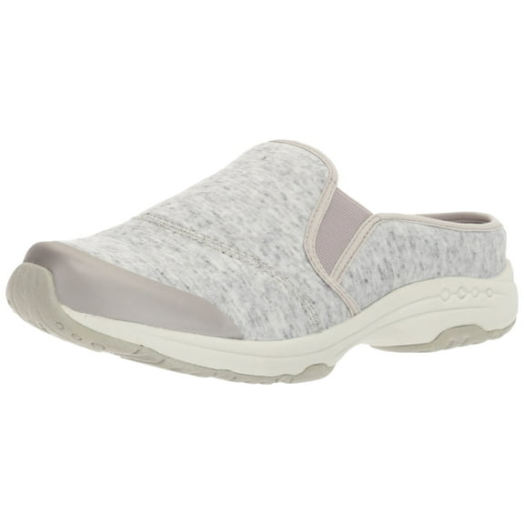 Easy Spirit Women's Takeit Mule, Light Grey/Light Grey Fabric, 11 M US