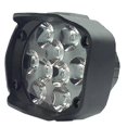 thumbnail image 3 of Faro delantero para motocicleta de 9 LED, 6 W, DC12V, luz blanca de trabajo superbrillante, 1500 lm., 3 of 5