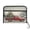 Vintage Red Truck, variant on Accordion File Organizer with Zip Closure 13 Pockets Expanding File Folder Letter A4 Paper Document Organizer for Home Office Pink Christmas Forest