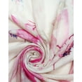 thumbnail image 6 of Wrapables Lightweight Poppy Floral Print Long Scarf, Vintage Pink, 6 of 6