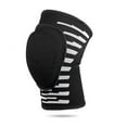thumbnail image 2 of Rodillera para jóvenes, esponja acolchada, Flexible, transpirable, elástica, anticolisión, rodillera para ciclismo, baile, deportes, , equipo Negro Sunnimix rodilleras juveniles, 2 of 8