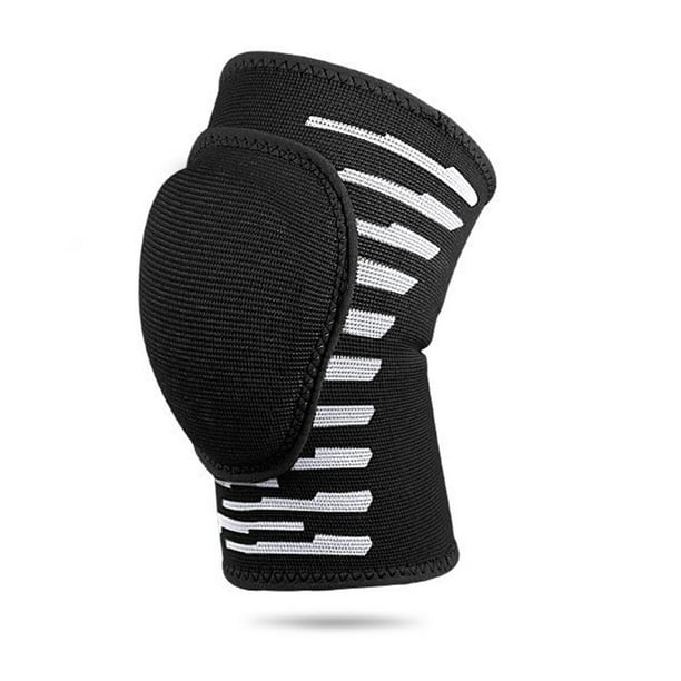 Rodillera para jóvenes, esponja acolchada, Flexible, transpirable, elástica, anticolisión, rodillera para ciclismo, baile, deportes, escalada, equipo Negro DYNWAVEMX rodilleras juveniles