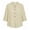 Beige, variant on ZDNIXIAN Basic T Shirts for Women Casual Loose Button Down Shirts, Lightweight Solid Color Tunic Tops with Side Pocket for Daily Work Vacation Outfits