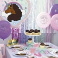 thumbnail image 4 of Multicolor Afro Unicorn Fringe Door Curtain Decoration, 4 of 6