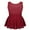 Burgundy, variant on Kids Big Girls Sparkly Rhinestones Ballet Dance Gymnastic Leotard Tutu Dress Figure Ice Skating Active Dress