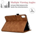 thumbnail image 3 of iPad 10th Generation Case 2022 iPad 10.9 Inch Case,TECH CIRCLE Premium Leather Folio Multiple Viewing Angles Stand Cover with Auto Wake/Sleep Protective Smart Cover for 10.9" iPad 10th Gen 2022,Brown, 3 of 7