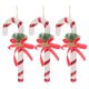 thumbnail image 1 of 3 adornos navideños de bastón de caramelo: colgantes decorativos para árbol de Navidad, decoración navideña DIY, decoración para el hogar y tiendas., 1 of 4