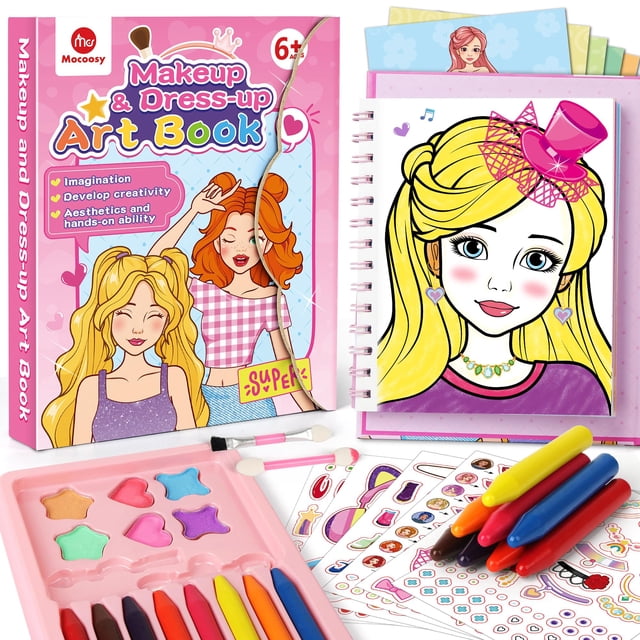 Kit de manualidades de maquillaje Mocoosy Kit de manualidades para niñas de 6 a 8 años