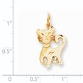 thumbnail image 2 of 10K Yellow Gold CAT CHARM, 2 of 2