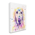 thumbnail image 3 of Vivid Retriever Dog Pet Portrait Animals & Insects Graphic Art Gallery Wrapped Canvas Print Wall Art, 3 of 7