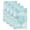 Teal, Mint, White, variant on Navy Blue Palm Leaves Kitchen Towels Set of 3, Summer Tropical Botanical Coastal Absorbent Dish Towels for Kitchen, Microfiber Hand Towel, Quick Drying Tea Towel for Cleaning Decorative Dishcloths