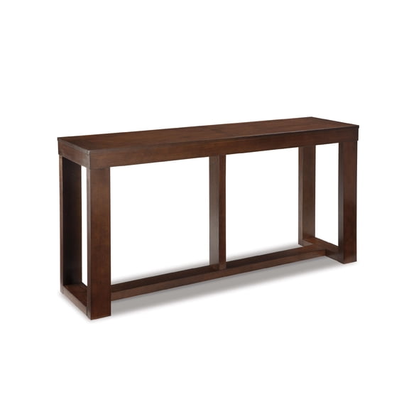 Signature Design by Ashley Contemporary Watson Sofa/Console Table Dark Brown