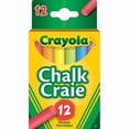 thumbnail image 1 of Crayola Craie Colorée, 12 Unités, Craie Colorée Forte et durable, 1 of 4