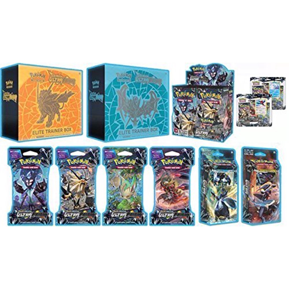 Pokemon TCG Ultra Prism Ultimate Collectors Bundle Combo (Both Elite